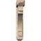 Ekena Millwork Merced Arts and Crafts Smooth Bracket w/ Offset Brace, Douglas Fir, 5 1/2"W x 30"D x 30"H BKT0604X30X30MRC03SDF - alternate 2